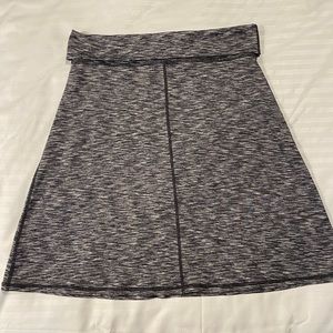Prana Leanne fold over yoga skirt